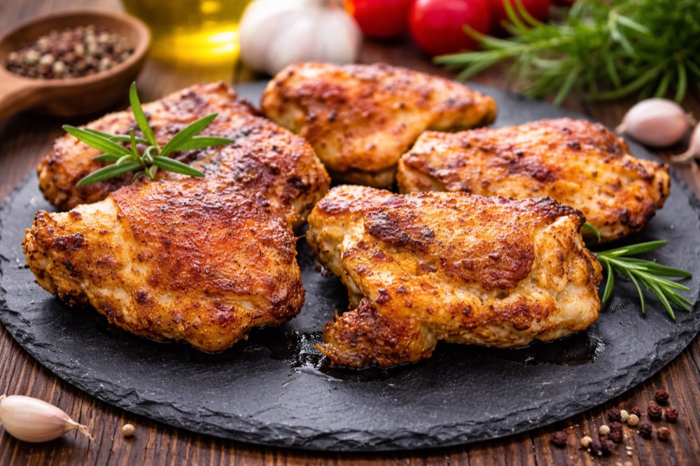 Charcoal grilled Kuku Kienyeji chicken nyama choma recipe